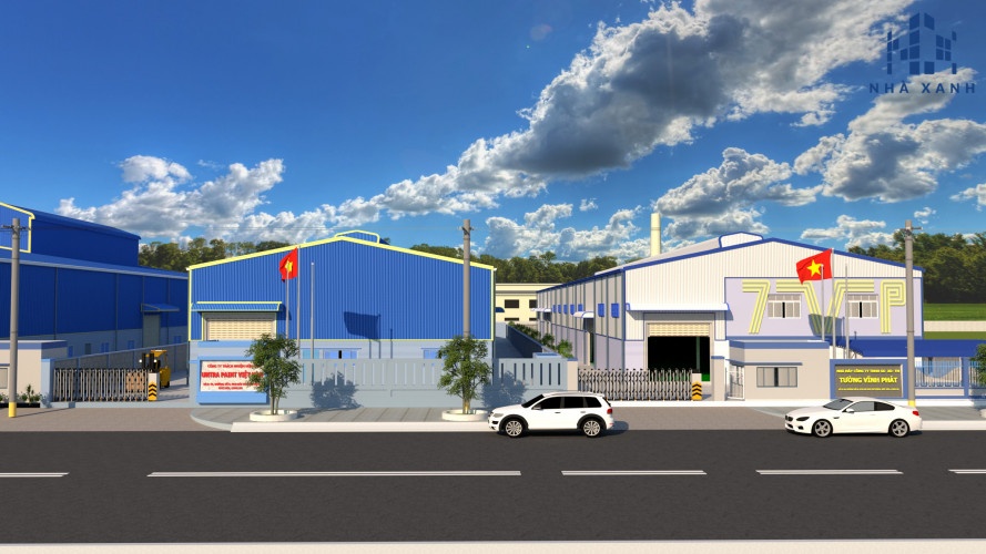 thi công nhà xưởng khung thép tiền chế