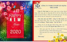 Công ty Nhà Xanh chúc Tết và thông báo lịch nghỉ Tết