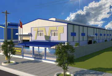 Nhà máy sản xuất công ty Tường Vĩnh Phát ( Giai đoạn 2 )